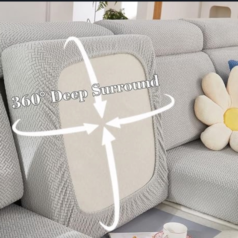 Sofa covers, magic covers, universal sofa covers, machine-washable -13 pc